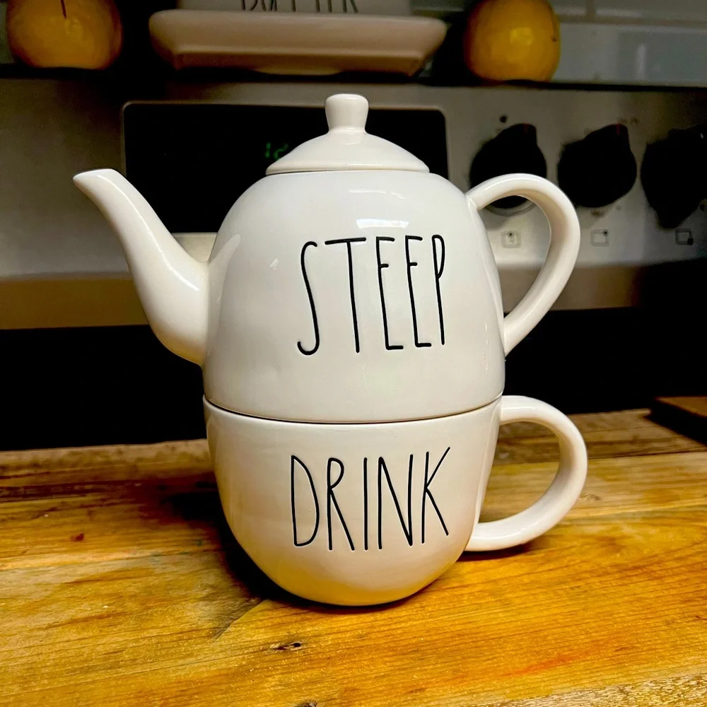 Rae Dunn Tea Pot - Picture 1 of 1